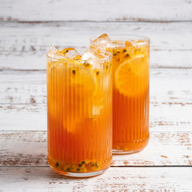 Passion fruit tea.