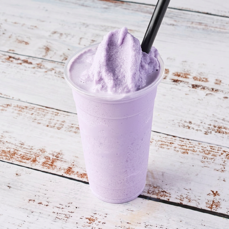 Indulge in Taro Milk Tea