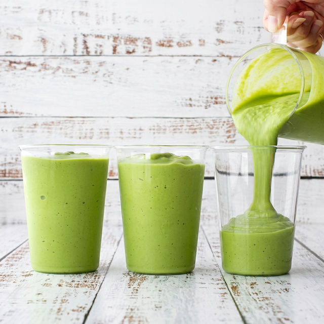 Avocado smoothie.