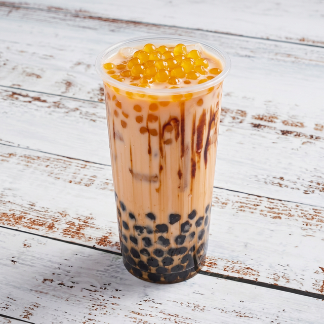 Thai milk tea.