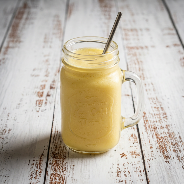 Pineapple smoothie.
