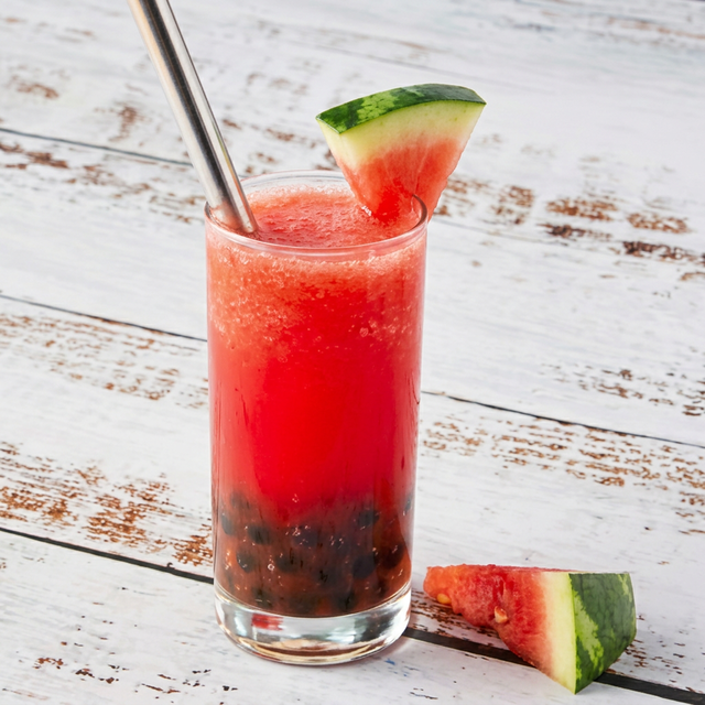 Watermelon fruit tea.