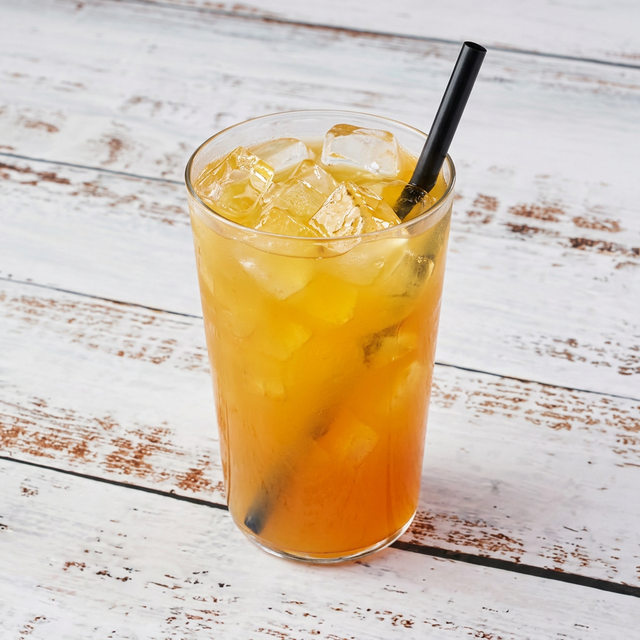 Mango fruit tea.